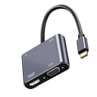 Cáp Chuyển Type-C Ra VGA, HDMI, USB 3.0, Type-C