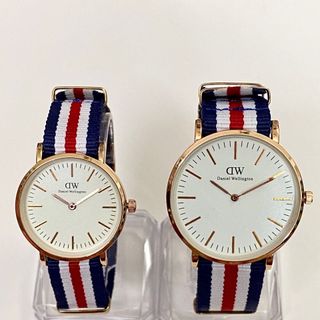 SĂN SALE ĐỒNG HỒ NAM NỮ THỜI TRANG DANIEL W DÂY DÙ SỌC