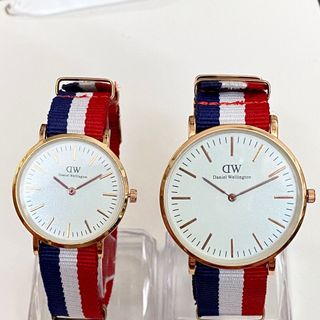 SĂN SALE ĐỒNG HỒ NAM NỮ THỜI TRANG DANIEL W DÂY DÙ SỌC