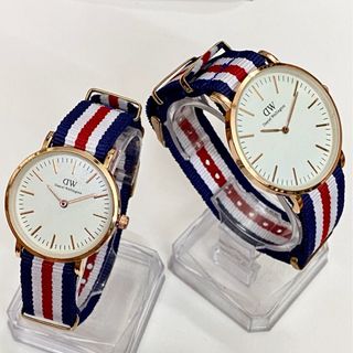SĂN SALE ĐỒNG HỒ NAM NỮ THỜI TRANG DANIEL W DÂY DÙ SỌC