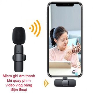 MIC THU ÂM K9 CHUI IPHONE LIVESTREAM