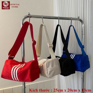 Túi đeo chéo, túi thể thao, túi trống nhỏ gọn nam nữ chất liệu chống thấm nước HARAS HR366