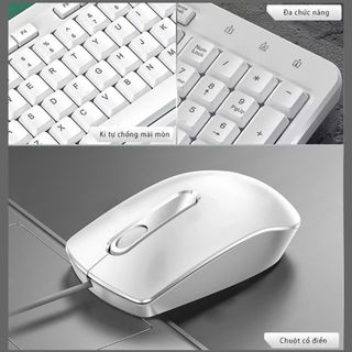 COMBO PHÍM CHUỘT CÓ DÂY CHÍNH HÃNG DEIOG DY-817S