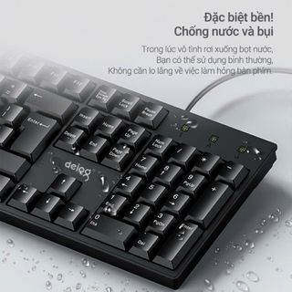 COMBO PHÍM CHUỘT CÓ DÂY CHÍNH HÃNG DEIOG DY-818