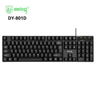 BÀN PHÍM CÓ DÂY CHÍNH HÃNG DEIOG DY-801D