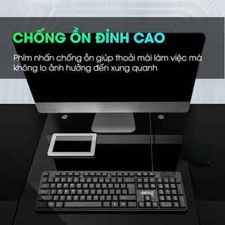 BÀN PHÍM CÓ DÂY CHÍNH HÃNG DEIOG DY-801D