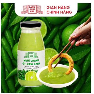 Muối chanh ớt xiêm xanh chai 300gr
