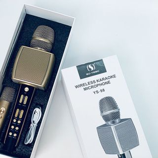 MICRO KARAOKE BLUETOOTH YS-98 KÈM MIC SONG CA