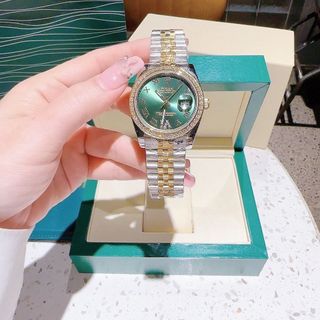 ĐỒNG HỒ NỮ CAO CẤP ROLXE DATE JUST MÁY CƠ VIỀN HỘT