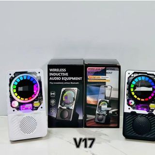LOA CẢM ỨNG ĐỒNG HỒ V17 LED RGB