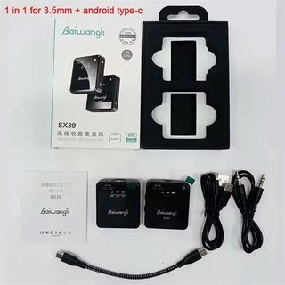 BỘ MIC THU ÂM LIVESTREAM SX39 CỔNG TYPE-C