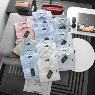 SOMI POLO Tay Dài  Nam. Chất oxforx  dày dặn  , thoáng thấm hút tốt, bản màu wash.
