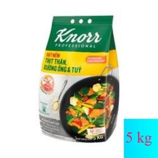 Hạt Nêm Thịt thăn, Xương ống, Tủy KNORR gói 5 kg Thùng 3 gói