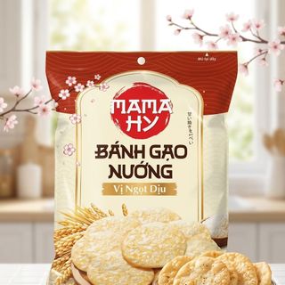 Bánh Gạo Nướng MAMA HẠN Vị Ngọt Dịu