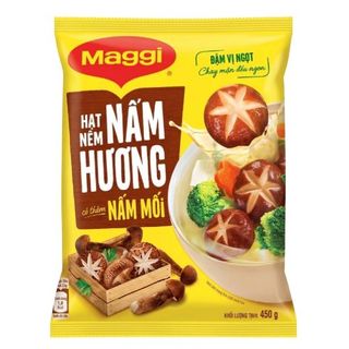 Hạt nêm Chay Nấm Hương Maggi 450g Thùng 20 bịch