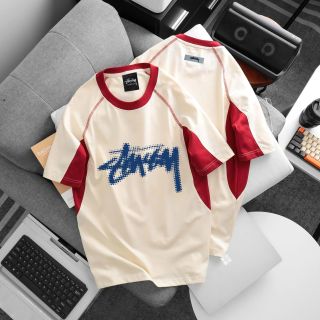 Stussy Oversize Tee.   Mẫu áo thun 2c may phối trẻ trung.