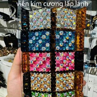 Kẹp 5 răng đính đá cao cấp
