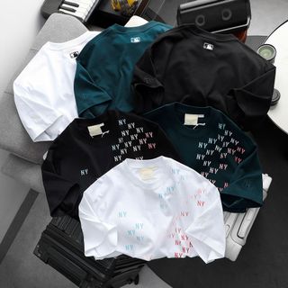 Áo thun nam. áo chất vải cotton dệt xịn, hàng xuất cty, co giãn trung bình, đanh, thấm hút mồ hôi tốt.