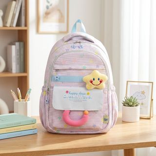 🌈 BALO ĐI HỌC CUTE A40802 – HỌA TIẾT NGÔI SAO SIÊU DỄ THƯƠNG
