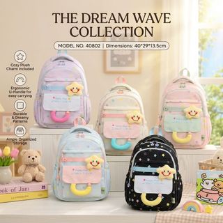 🌈 BALO ĐI HỌC CUTE A40802 – HỌA TIẾT NGÔI SAO SIÊU DỄ THƯƠNG