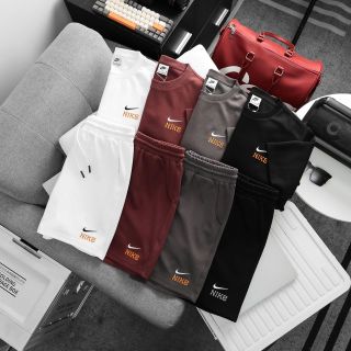 SET BỘ NIKE  TERRY. Chất vải Cá sấu chập Cotton xuất Hàn, độ dày vừa phải, mềm mượt.