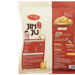 Bánh Gạo Richy Jinju (Vị Bò nướng tiêu) 134g