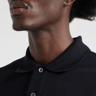 Ami Polo Shirt Basic Logo.  Chất vải cotton cá sấu 2c mềm mướt, thêu logo tỉ mỉ.