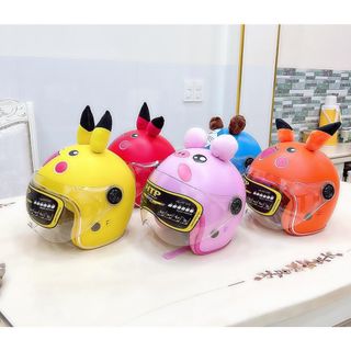 Nón Hiểm Trẻ Em 3/4 Cho Bé Từ 5 -12 Tuổi