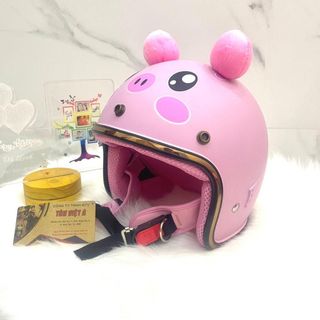 Nón Hiểm Trẻ Em 3/4 Cho Bé Từ 5 -12 Tuổi
