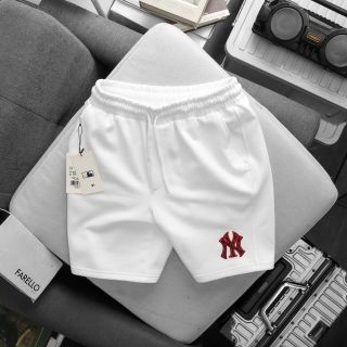 Quần Short nỉ MLB. Chất nỉ cua dày mịn, logo dệt chuẩn hãng.
