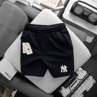 Quần Short nỉ MLB. Chất nỉ cua dày mịn, logo dệt chuẩn hãng.