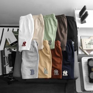 Quần Short nỉ MLB. Chất nỉ cua dày mịn, logo dệt chuẩn hãng.