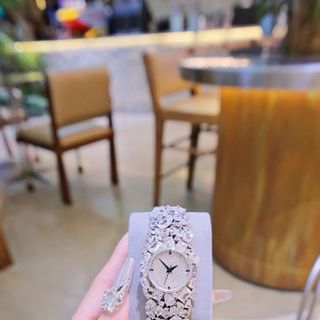 ĐỒNG HỒ NỮ CHÍNH NGẠCH FUNMEI F2173 ĐÍNH ĐÁ CZ FULLBOX HOÁ ĐƠN