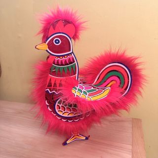 Lồng đèn trung thu giấy kiếng truyền thống trang trí lông cỡ 40cm