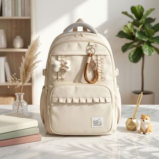 🎒 BALO A9001 KÈM DÂY TREO CUTE – SIÊU XINH CHO HỌC SINH, SINH VIÊN