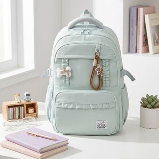 🎒 BALO A9001 KÈM DÂY TREO CUTE – SIÊU XINH CHO HỌC SINH, SINH VIÊN