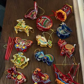 Đèn trung thu kiếng mini hình thú cá, thỏ, gà