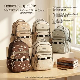 ⭐ BALO A6001 – ĐI HỌC CỰC XINH, PHỐI ĐỒ CỰC CHẤT, AI CŨNG MUỐN SỞ HỮU!