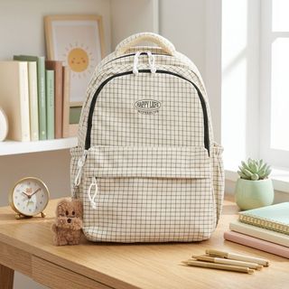 🧸 BALO A6106 – THIẾT KẾ CARO PASTEL SIÊU ĐẸP, ĐI HỌC HAY ĐI CHƠI ĐỀU HỢP!