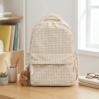 🧸 BALO A6106 – THIẾT KẾ CARO PASTEL SIÊU ĐẸP, ĐI HỌC HAY ĐI CHƠI ĐỀU HỢP!