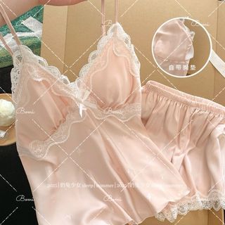 Bộ đồ ngủ phối ren