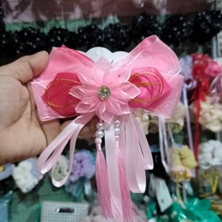 Kẹp tóc nơ hoa tua rua đẹp dễ thương