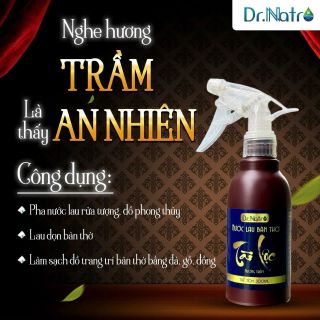 Nước lau bàn thờ Dr. Natro