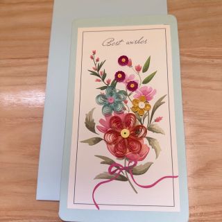 Thiệp quilling 9.5cmx17cm