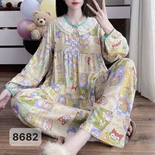 BỘ TOLE MIU TAY DÀI QUẦN DÀI (8682)