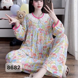 BỘ TOLE MIU TAY DÀI QUẦN DÀI (8682)