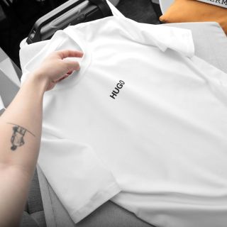 Áo thun nam. Chất vải cotton 4 chiều xịn mịn. Bo rip đồng màu.