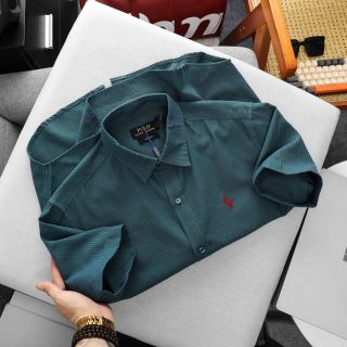 Sm Oxford RL tay ngắn dòng basic.  Chất vải nhập đanh mịn xử lý vải bao mềm mịn.