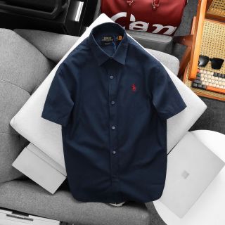 Sm Oxford RL tay ngắn dòng basic.  Chất vải nhập đanh mịn xử lý vải bao mềm mịn.