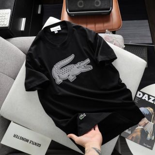 T-shirt La.cos.te in phồng.  Chất áo cotton 4c mềm mịn, mát lạnh.